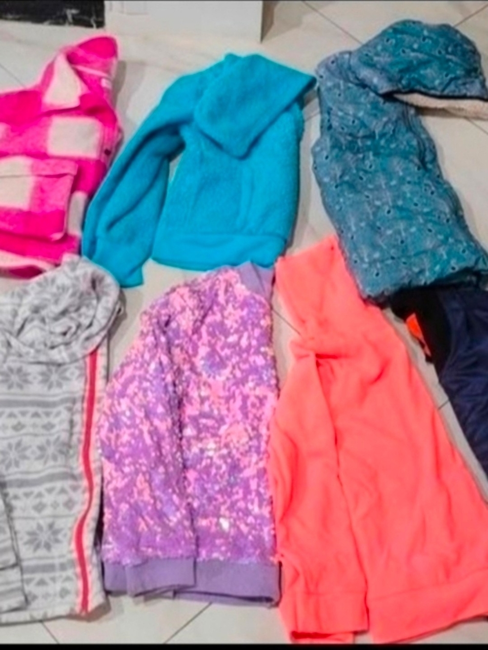 Girls Sweaters Lot Size 14/16